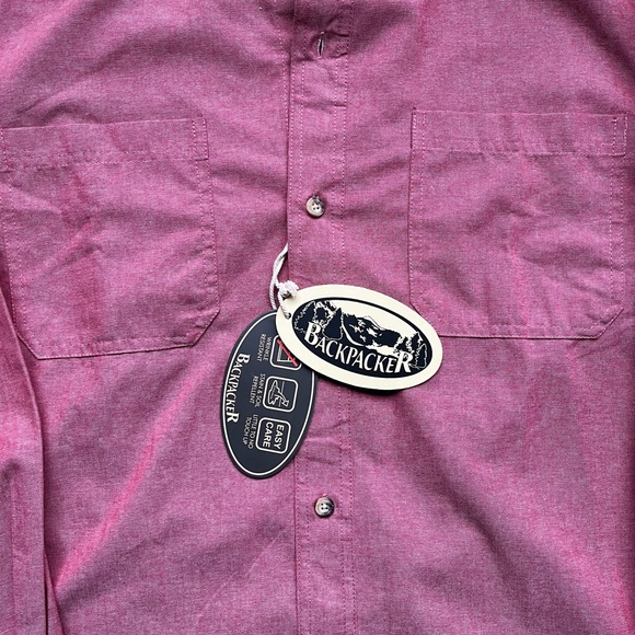 NWT Backpacker brand button up shirt - Picture 2 of 7